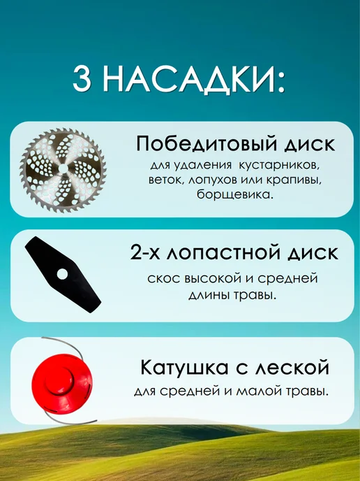 MAX HORNER Триммер аккумуляторный бесщеточный с мощными аккумуляторами, вариант, фото 4
