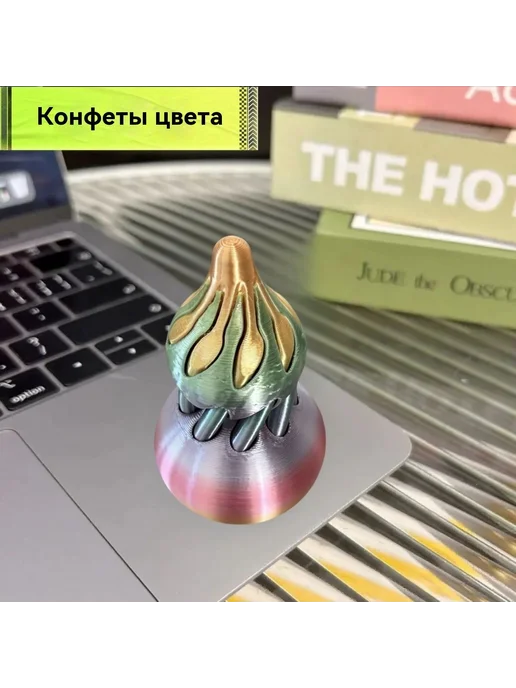 Игрушка-антистресс Снаперс PET-G пластик Вращение тали, вариант, фото 4