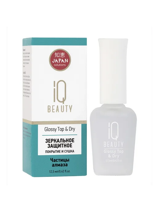 IQ BEAUTY Зеркальное защитное покрытие и сушка Glossy To, вариант