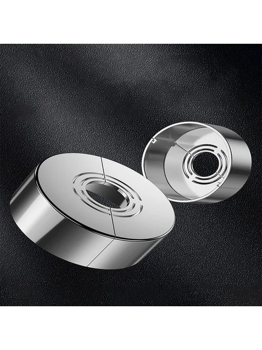 Декоративная накладка для душа без дырки Grey-30mm, белый, фото 3