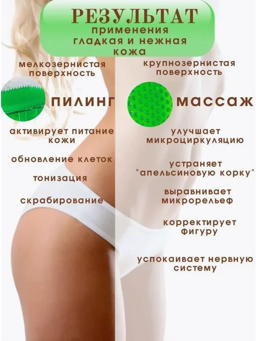 Массажная щетка Meridian, для ванны, 2 шт, 2 шт, фото 2