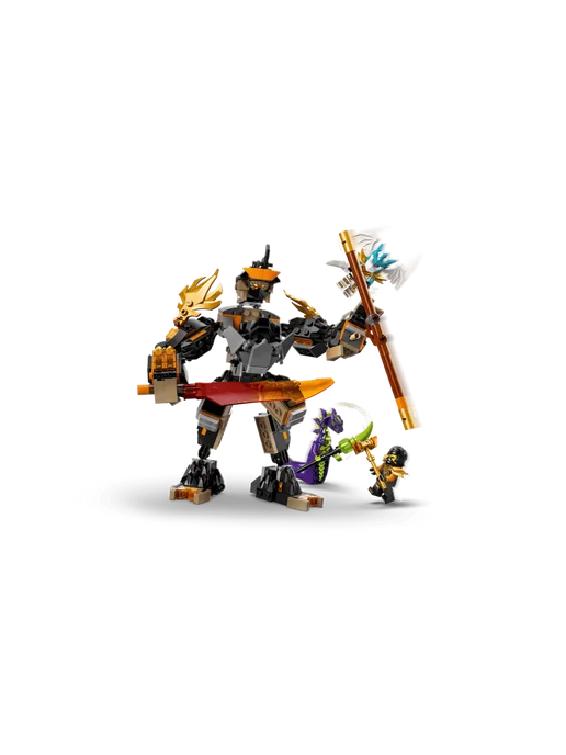 LEGO Ninjago Мех миссии Коул и дракон Зейна 71854, серый, фото 4