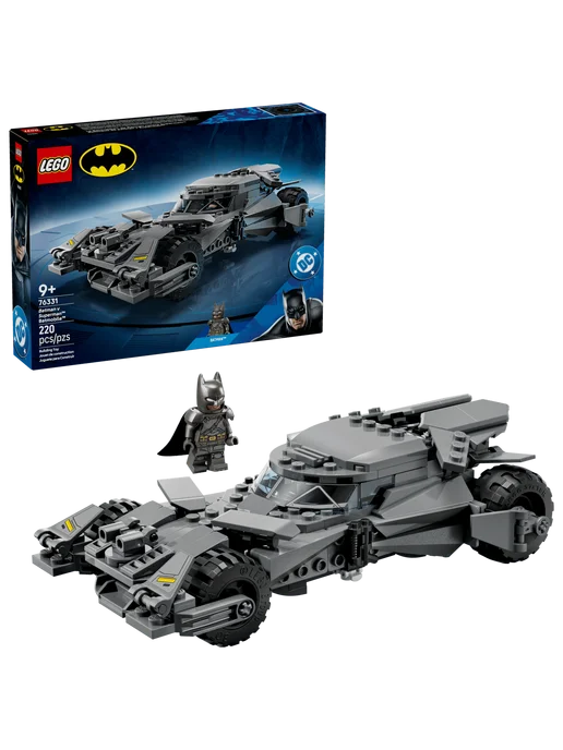 LEGO Super Heroes DC Бэтмен против Супермена Бэтмобиль 76331, серый