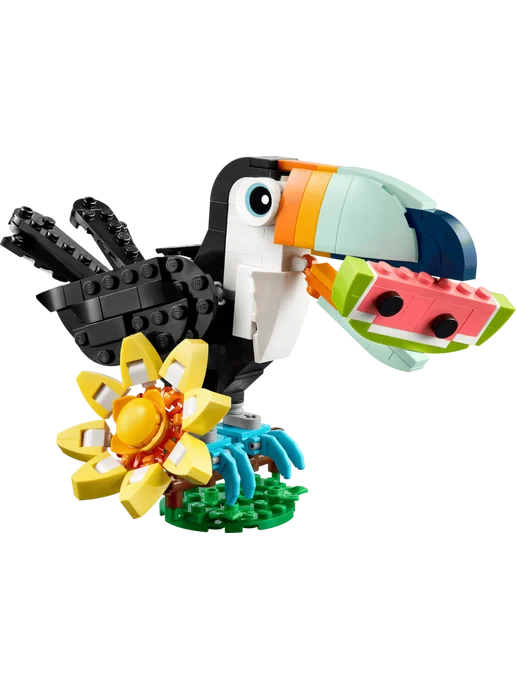 LEGO Creator Дикие животные тропический тукан 31173, черный, фото 2