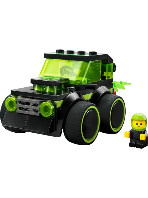 LEGO City Rides Гоночный автомобиль 60484, зеленый, фото 2