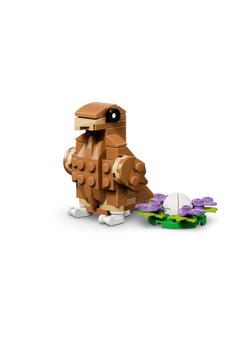 LEGO Creator Симпатичный хомячок с цветком 31376, коричневый, фото 3