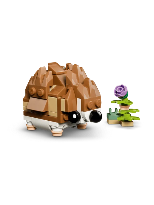 LEGO Creator Симпатичный хомячок с цветком 31376, коричневый, фото 4