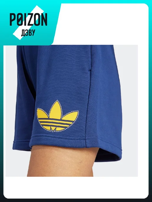 adidas Шорты, голубой, фото 6