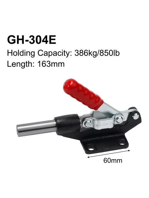 Зажим фиксатор рычажный GH-304C E, GH-305C E, вариант