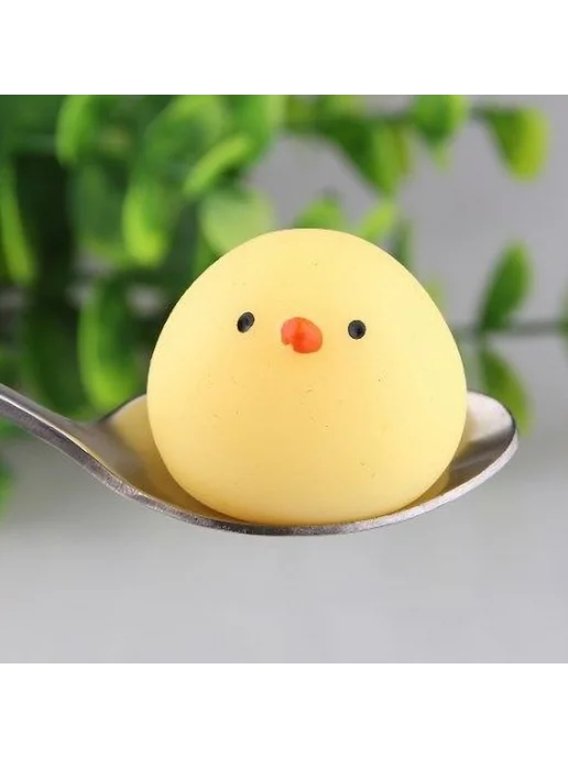 Игрушка-антистресс Сквиш Курочка, вариант, фото 7