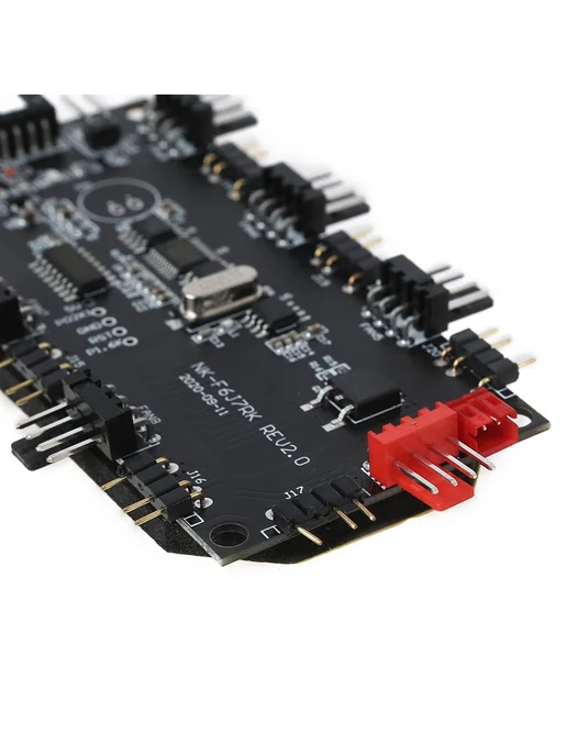 Концентратор PWM ARGB 8 портов 12V 4pin 5V 3pin SATA, вариант, фото 2