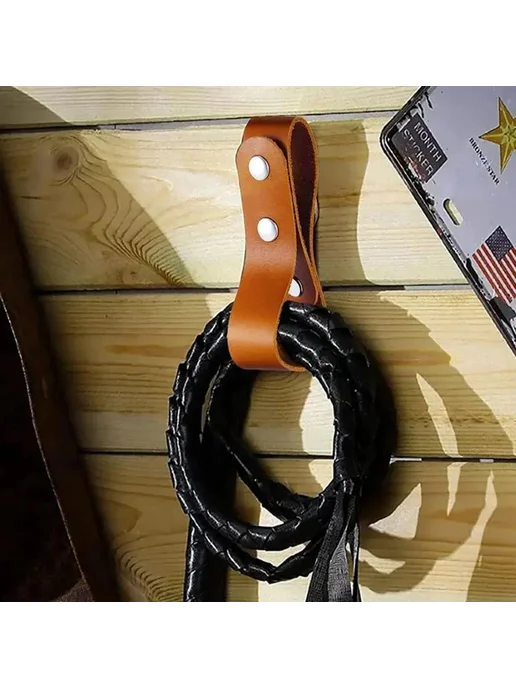 Держатель ремня для хлыста черный 1 шт, 1 шт, черный