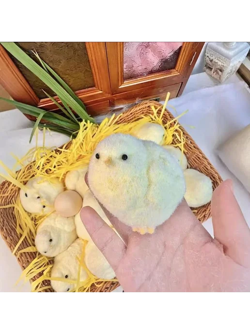 Игрушка-антистресс цыпленок Куриц Красивый цвет I959, вариант, фото 2