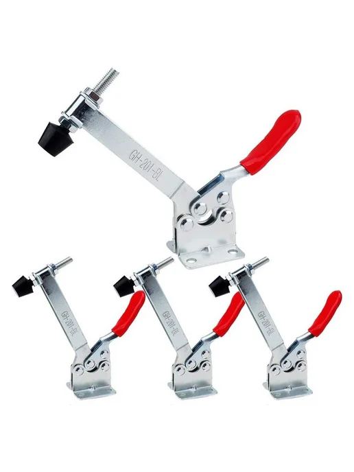 Быстросъемный зажим GH-201BL, 90 кг Удл. OZ-COAC, 90 кг, фото 6