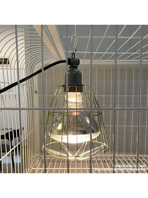 Держатель лампы 150W E27 для обогрева Белый, 150 Вт, фото 7