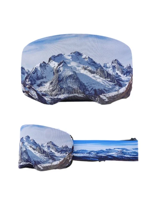 Чехол для лыжных очков от царапин Вершина снежной горы, 1 шт