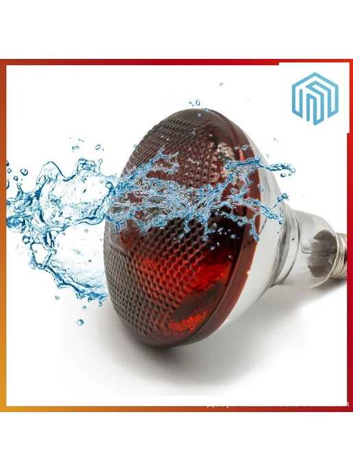 Инфракрасная лампа для обогрева животных 250W E27 1шт, 250 Вт, фото 5