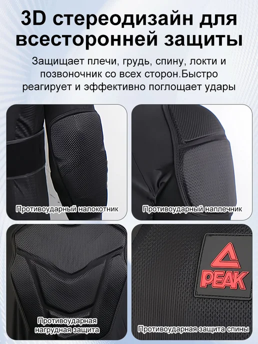 Защита спины горнолыжная, сноубордическая, вариант