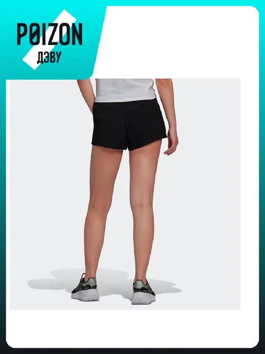 adidas Шорты, черный, фото 4
