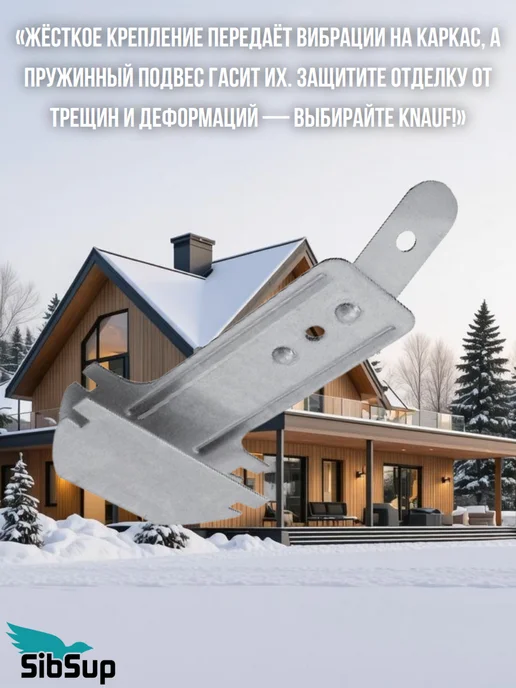 Knauf Удлинитель потолочного профиля CD 60х27 0,9мм Кнауф 10 штук, вариант, фото 7
