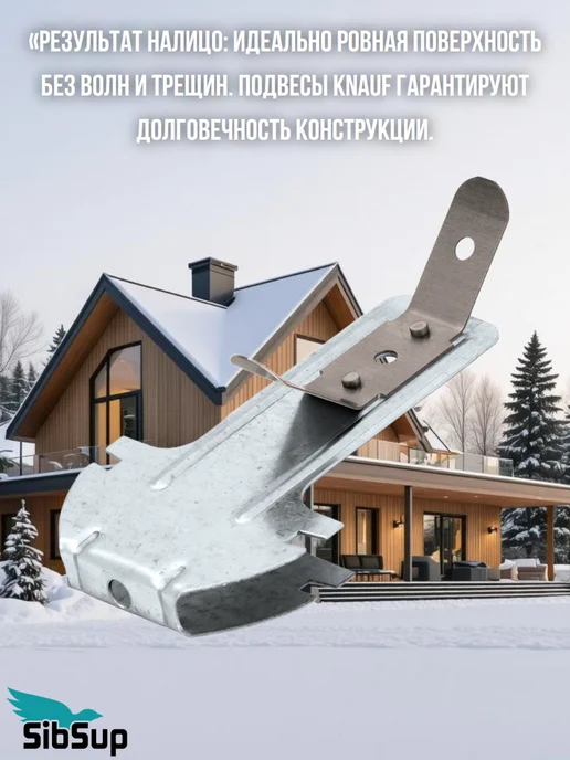 Knauf Удлинитель потолочного профиля CD 60х27 0,9мм Кнауф 10 штук, вариант, фото 8