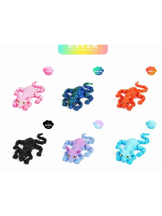 Игрушка-антистресс Кот 3D, 30 см Кот-B, вариант, фото 2