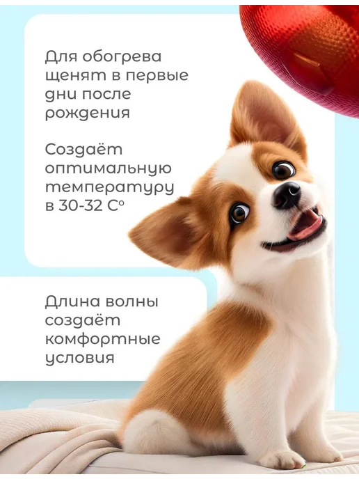 Лампа инфракрасная для обогрева 250Вт Е27, 100 Вт, фото 4