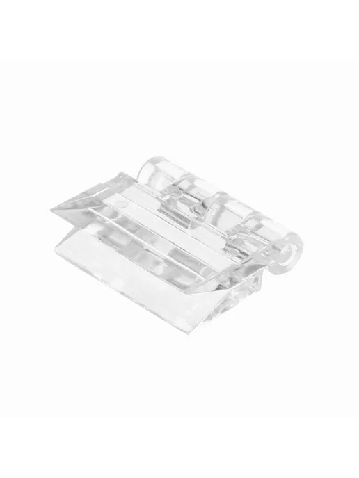 Петли мебельные ABS пластик прозрачные 10 шт, 10 шт, фото 6