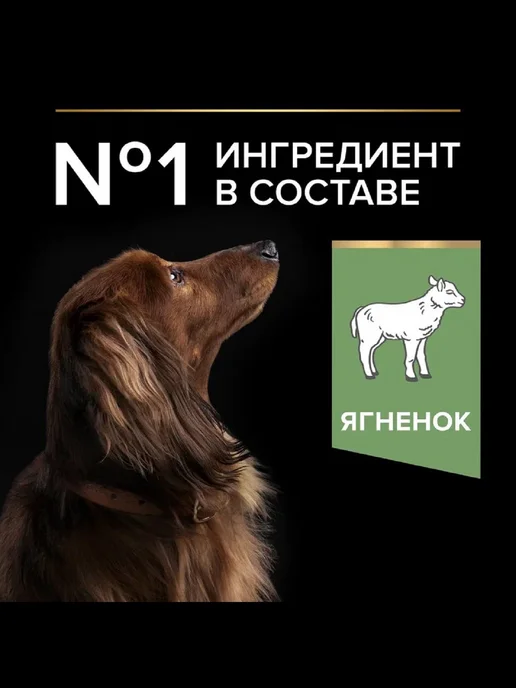 Сухой корм PRO PLAN Digestion Ягне… для собак, мелкие, чувствительное пищеварение, 7,1 кг, фото 2