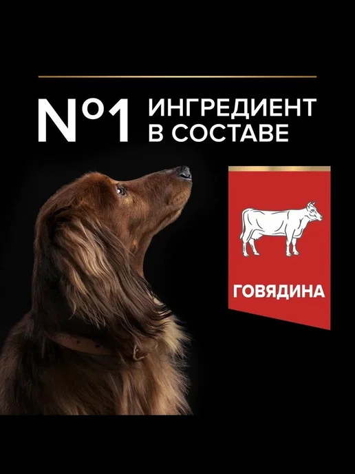 Сухой корм PRO PLAN Duo Delice для собак, мелкие, говядина, 2,57 кг, фото 2