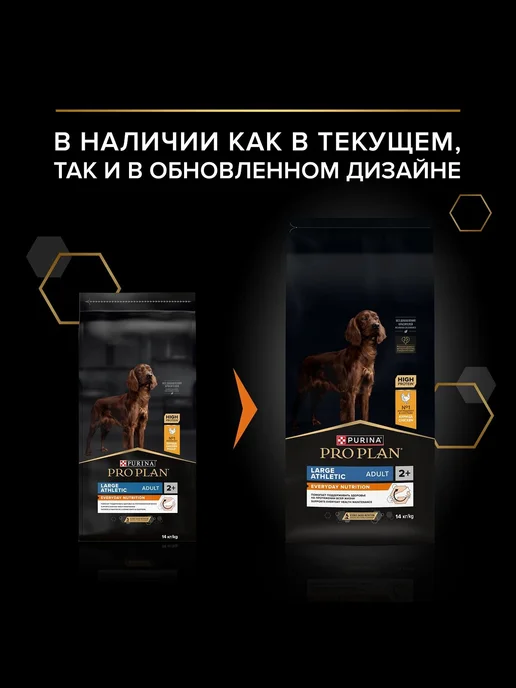 Сухой корм PRO PLAN Атлетических Everyday для собак, 14,3 кг, фото 6