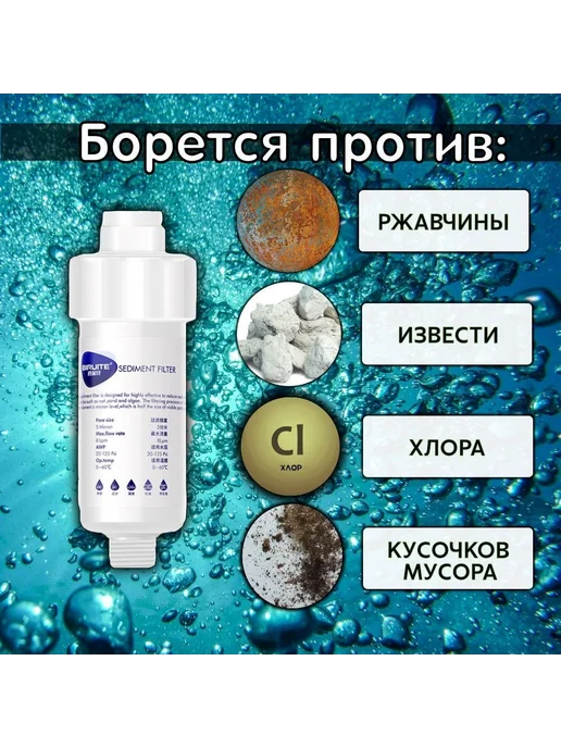 Фильтр для душа от жесткой воды 1 шт, 1 шт, фото 3