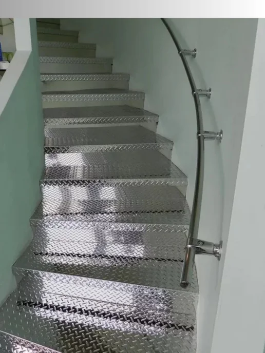 Рифленый алюминий лист 1.2x1000x600мм, 1.2x1000x600 мм, фото 4